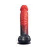Fantasy Liquid Silicone Devil Red Silexd 8"
