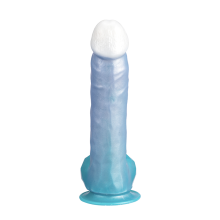 Fantasy Liquid Silicone Angel Blue Silexd 8"