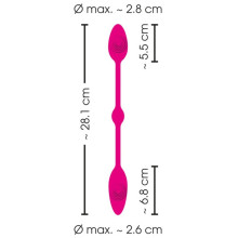 Double Pleasure Love Balls Sweet Smile Control Remoto