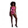 Body Grecian Neckline Neon Pink Ouch 832