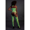 Conjunto Halter Neck Neon Green Ouch 838