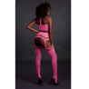 Conjunto Halter Neck Neon Pink Ouch 838