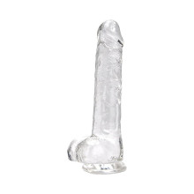 Dildo Realistico Transparente Loving Joy 8