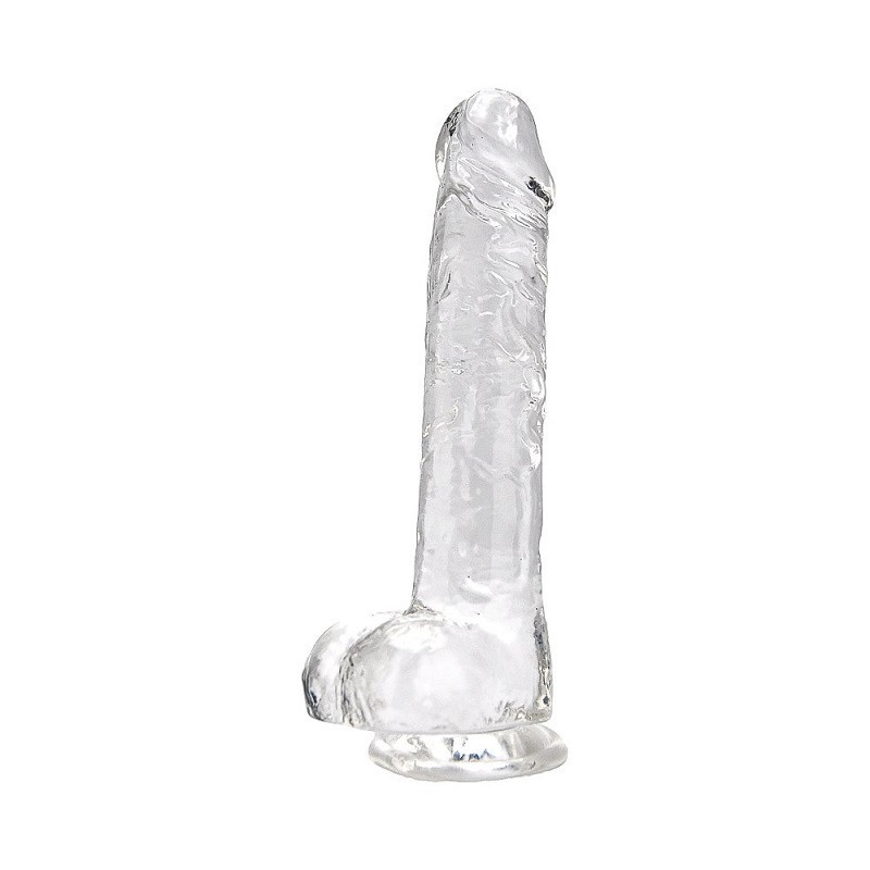 Dildo Realistico Transparente Loving Joy 8
