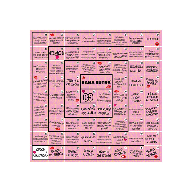 Juego de Tablero Kamasutra Cachondo Kamasutra