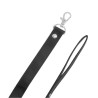 Collar Y Correa Darkness Black Furry Collar With Leash