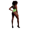 Body High Cut Neon Green Ouch 837