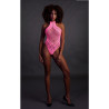 Body Halter Neck Neon Pink Ouch 839