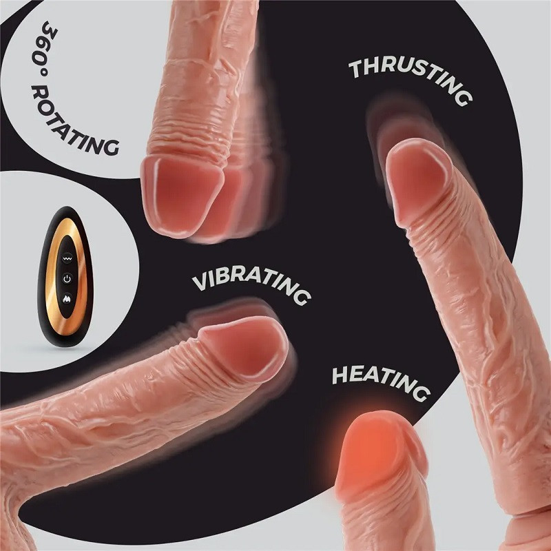 Rotador Impulsor Vibrador Calor Control Remoto Inviktus Crushious 20 cm