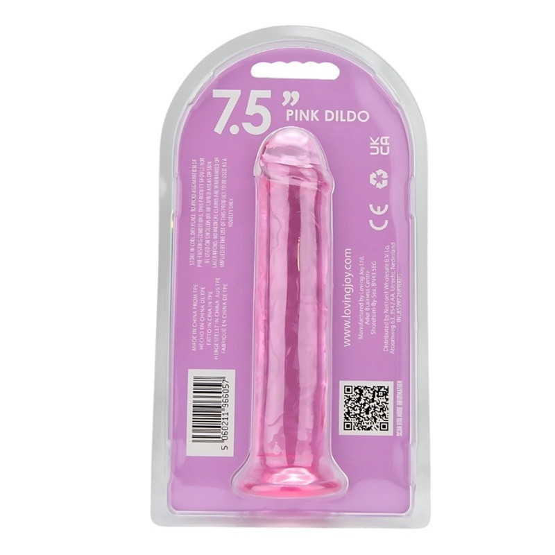 Dildo Jelly Realistico Pink Loving Joy 7,5"