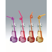 Set Penis Shaped Drinking Glass Glitterati Party