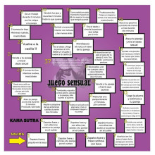 Juego de Tablero Kamasutra Juego Sensual