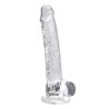 Dildo Realístico Transparente Loving Joy 11"