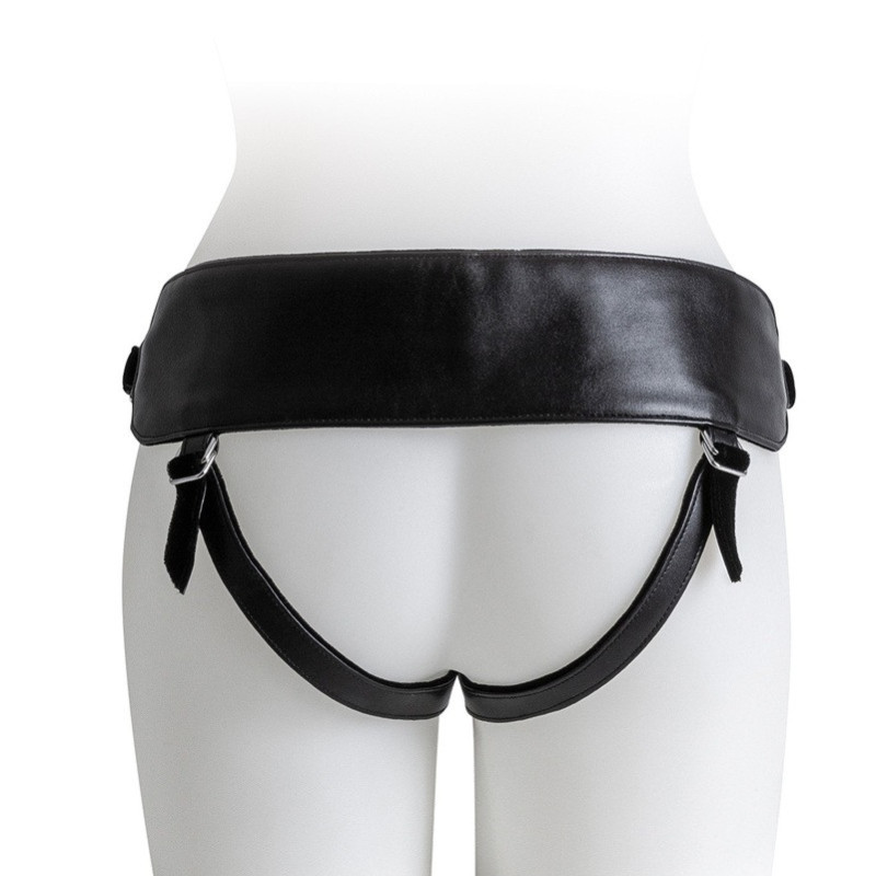 Arnes Dildo Silicona Virgite Morado S