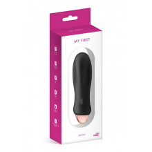 Estimulador Recargable My First Mini Vibrador Rocket Negro