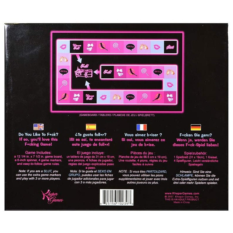 Juego de Tablero Let´s F*ck! Juego De Mesa