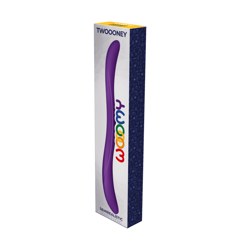 Dildo Doble Silicona Twoooney Wooomy