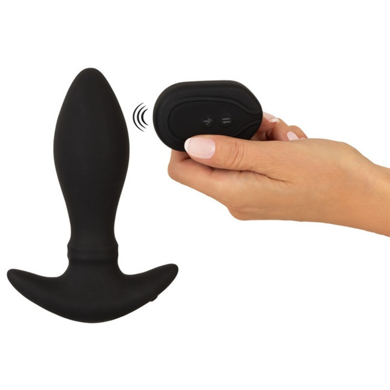 Butt Plug Vibrador Moving Rings RC Anos