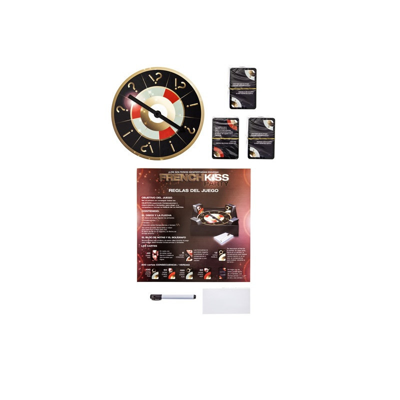 Juego Ruleta French Kiss Party