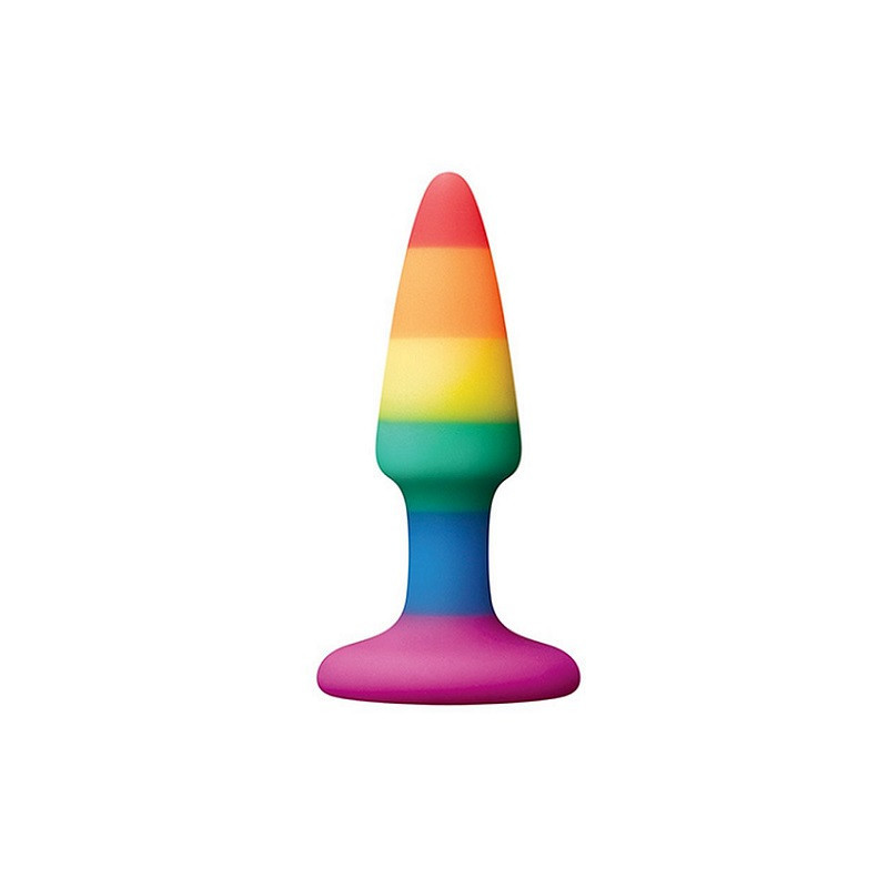 Juguete Anal Plug Colourful Love Rainbow XS