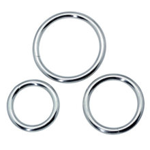Juguete Anillo Pene Metal Toyz 4 Lovers Set 3 Anillos