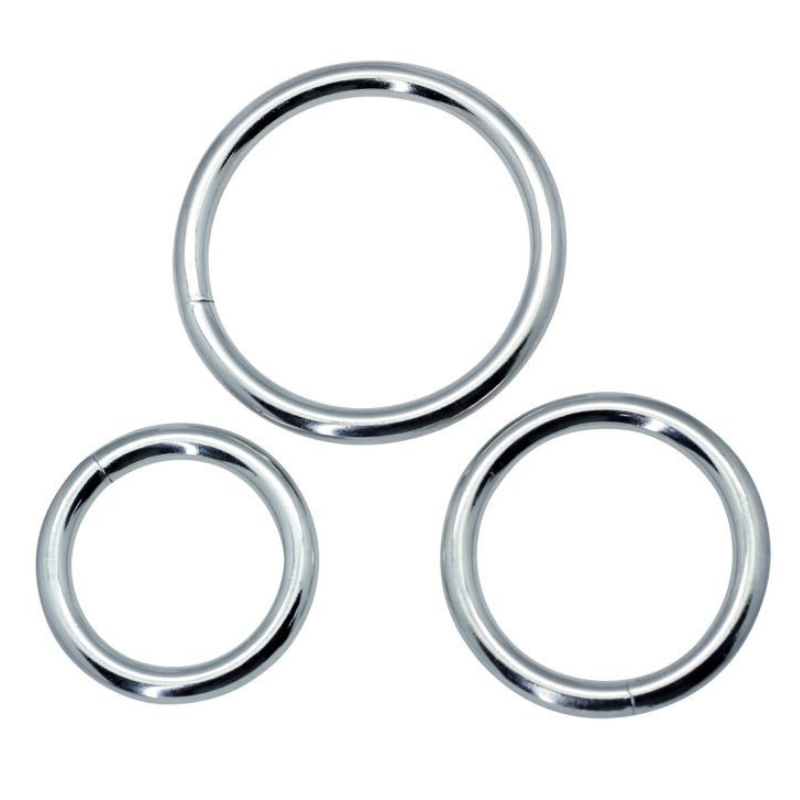Juguete Anillo Pene Metal Toyz 4 Lovers Set 3 Anillos