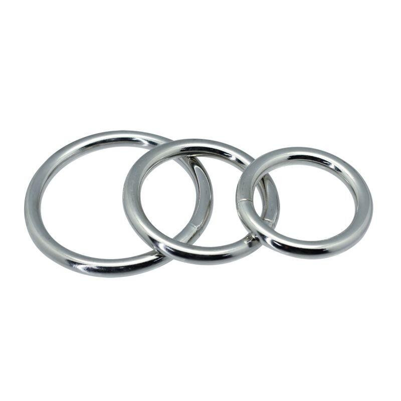 Juguete Anillo Pene Metal Toyz 4 Lovers Set 3 Anillos