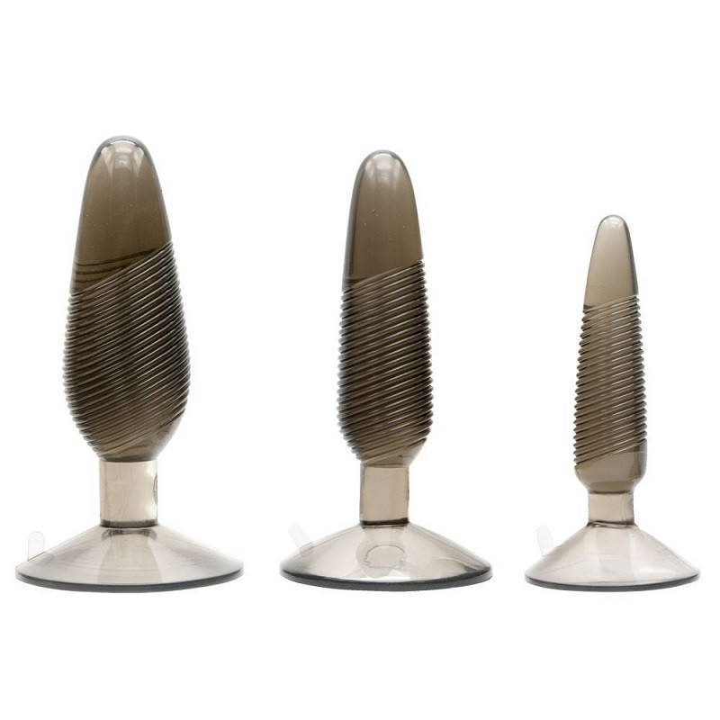 Kit  Plugs 3 Twisted Smoke