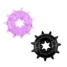 Kit 2 Anillos De Jelly Texturados Cock Driller