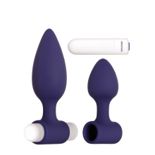 Kit 2 Plugs Anales con Vibración Dynamic Duo Evolved