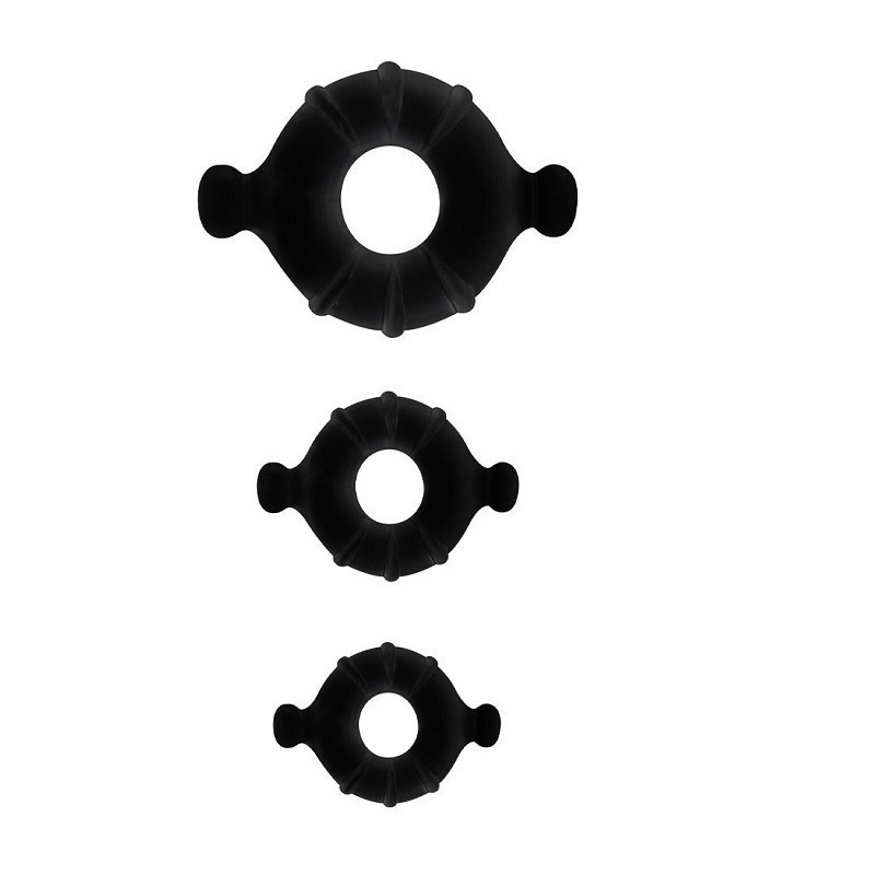 Kit 3 Anillos Gummy Rings