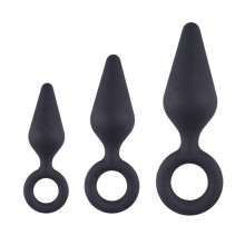 Kit 3 Plugs Anales Dream Toys Silicona Fantasstic Anal Training Kit Ring