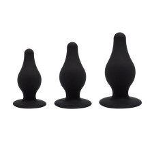 Kit 3 Plugs Anales Silexd Silicona Modelo 2