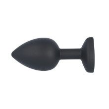 Kit 3 Plugs Anales Silicona Virgite Corazón Strass Rojo