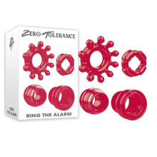 Kit 4 Anillos Ring The Alarm Zero Tolerance