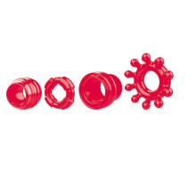 Kit 4 Anillos Ring The Alarm Zero Tolerance