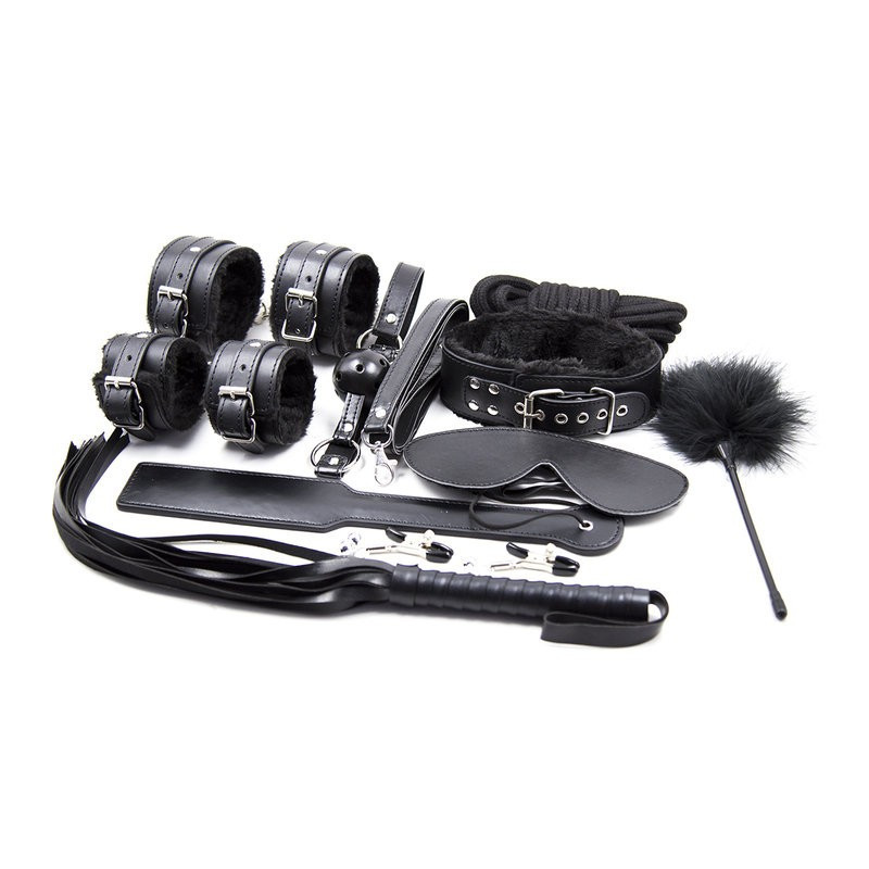 Kit BDSM 10 Piezas Attraction Pleasure