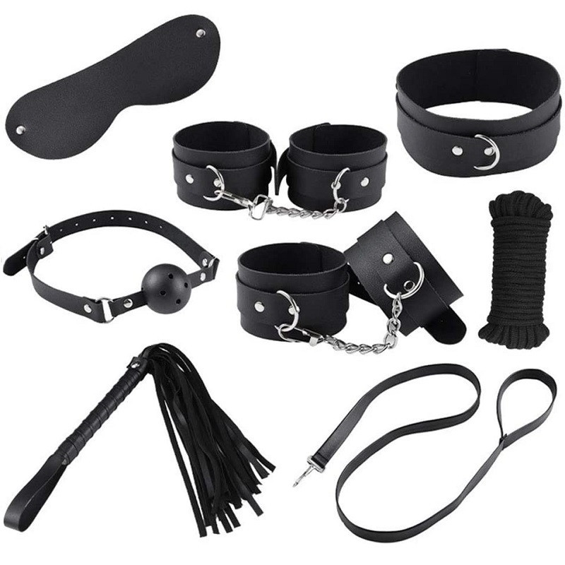 Kit BDSM 7 Piezas Black