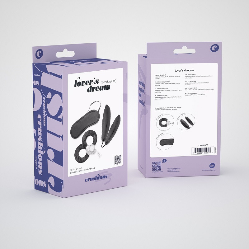 Kit BDSM De Crushious Lovers Dream Negro