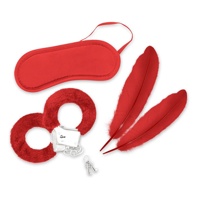 Kit BDSM De Crushious Lovers Dream Rojo