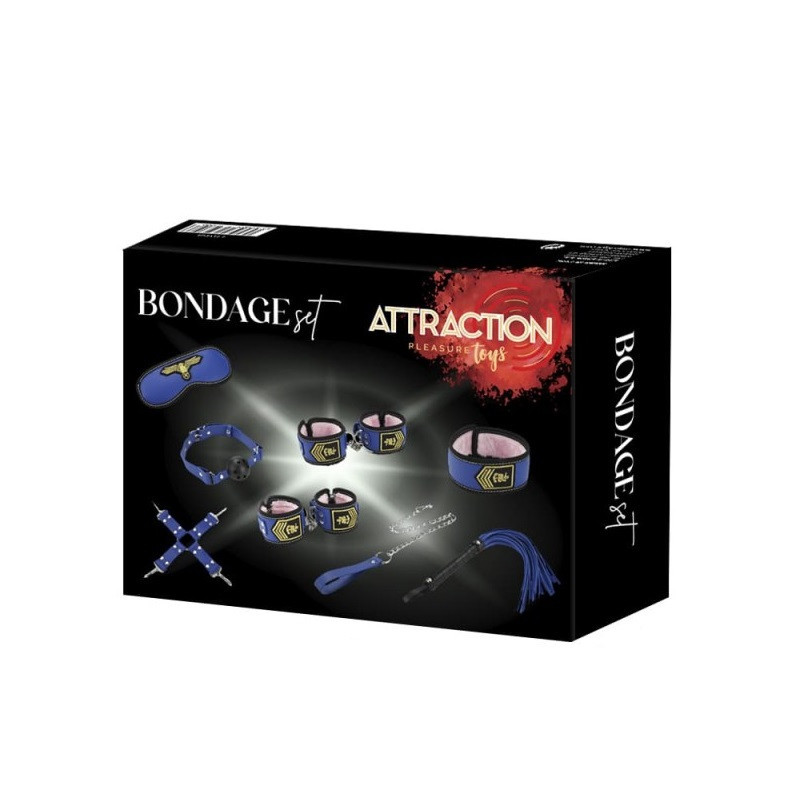 Kit BDSM Mai Attraction 8 Piezas Air Force