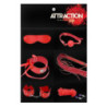 Kit BDSM Mai Nº75 7 Piezas Rojo