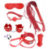 Kit BDSM Mai Nº75 7 Piezas Rojo