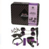 Kit BDSM Secret Play 8 Piezas Love Play & Enjoy Negro/Morado