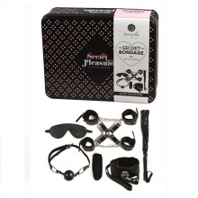 Kit BDSM Secret Play 8 Piezas Negro Love Play & Enjoy