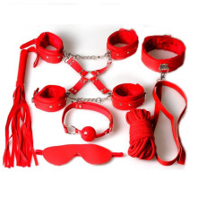 Kit BDSM Secret Play 8 Piezas Rojo Love Play & Enjoy