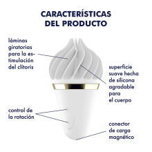 Estimulador Recargable Satisfyer Sweet Treat Spinnator