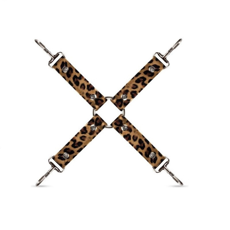 Kit BDSM Secret Pleasure Chest 8 Piezas Leopardo