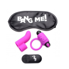 Kit Couples Morado Control Remoto Bang