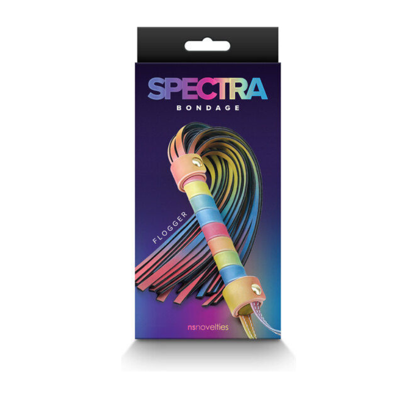 Látigo multicolor  Spectra Bondage